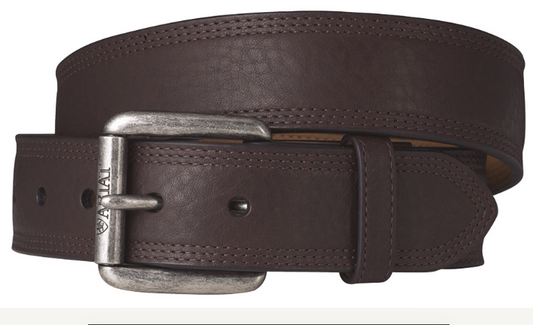 10004631 Ariat Mens Dark Copper Belt