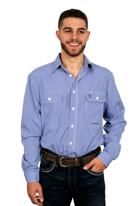 MWLS2307 Just Country Men's Austin Full Button Work shirt