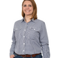 WWLS2306 Just Country Women's Abbey Full button print Work shirt