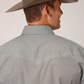 03-001-0225-4027 Roper Mns Amarillo LS Grey Shirt