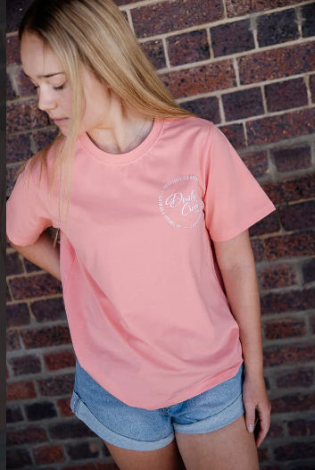 31325 Dusty Creek Pink Mirage Tee