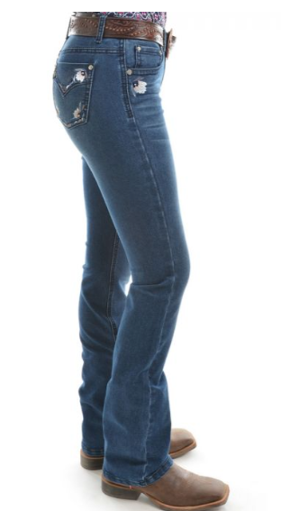 PCP22082747 Pure Western Amber Boot Cut Jean