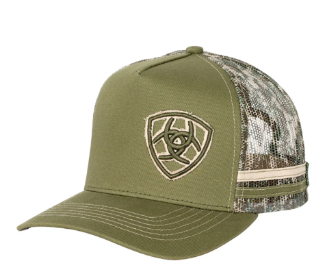 AC2202 Ariat Digi Camo Trucker Cap Loden Green