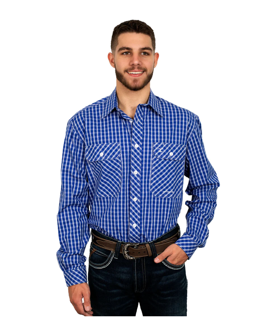 MWLS2364 Just Country Men's Austin Full Button Work shirt