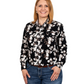 WWLS2339 Just Country Women's Abbey Black Lilies LS Shirt