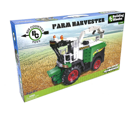 805 Big Country Toys Building Blocks Harvester