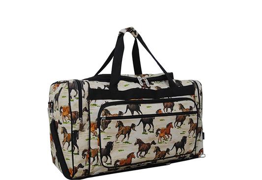 MGW423-BLK Wildhorse Canvas Duffle Bag23''