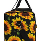 SUF423-BLK Sunflower Canvas Duffle Bag23''