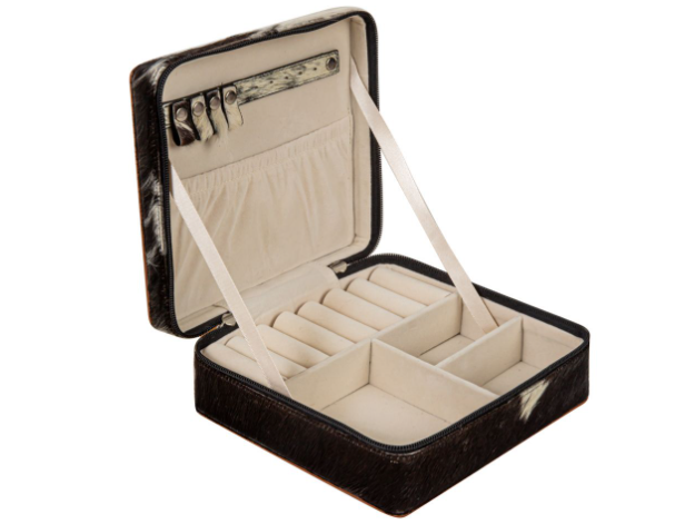 S-8064 Prairie Mound Hand-tooled Valuables & Jewelry Box