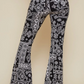 WL2300PH Nashville Line Honky Tonk Highway Print bellbottoms