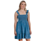 10045010 Ariat Women's Paisley Pursuit Dress Light Denim Blue