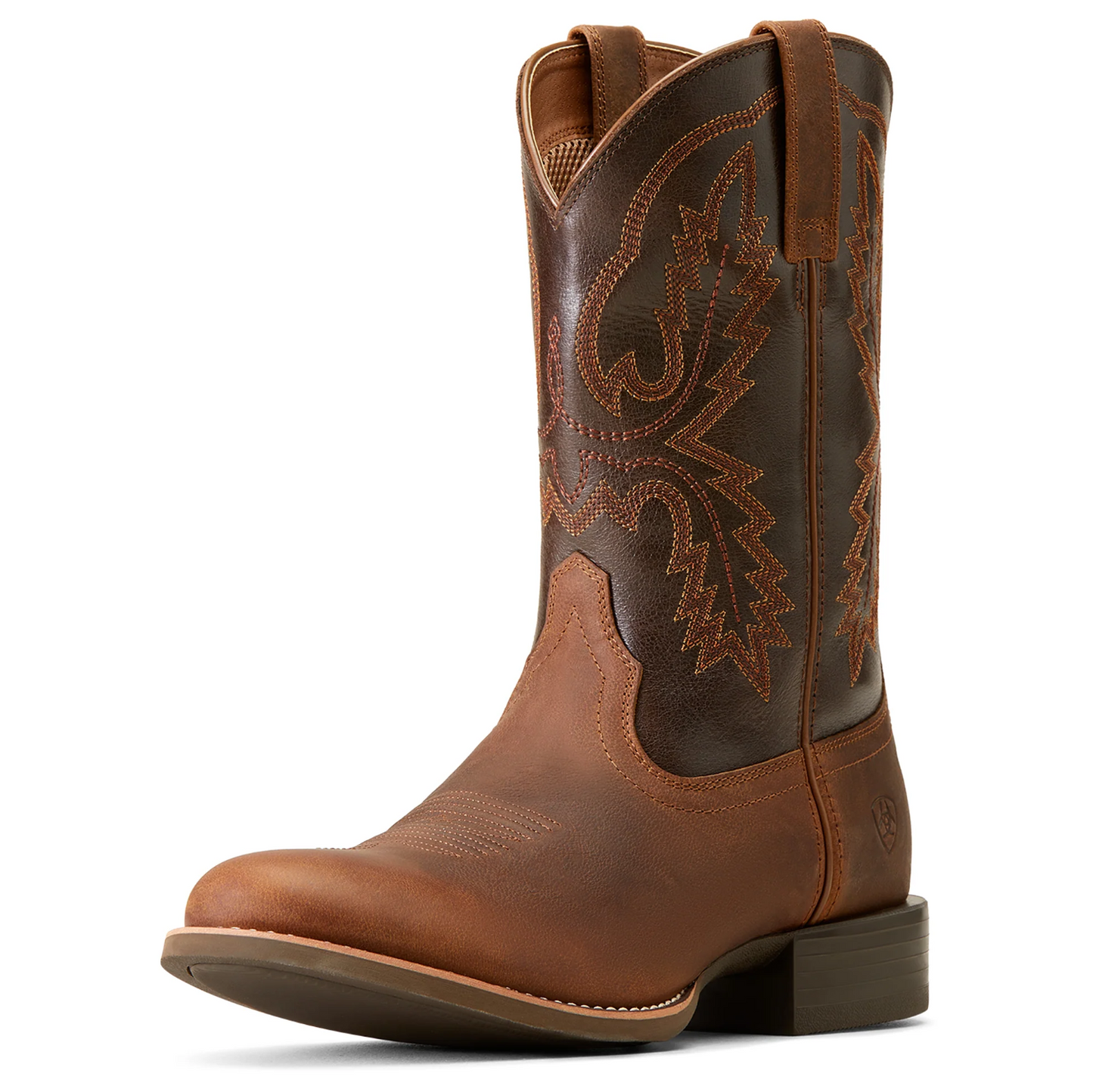 10046871 Ariat Men's Sport Stratten Sorrel crunch/ Bitter Brown