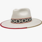 4-HYFAZENDA American Hat Makers Fazenda red trim fedora