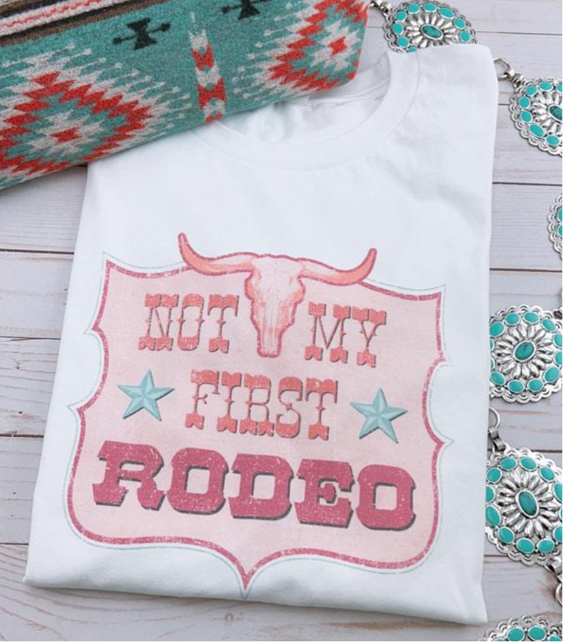 US987 First rodeo tee