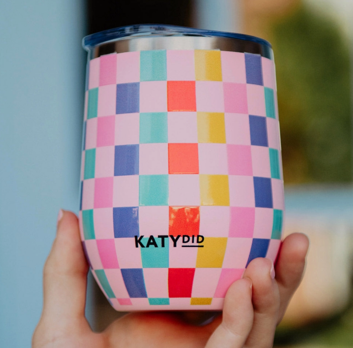 KDC-WTMB-104_MUL Multicoloured leopard tumbler cup