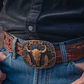 A979P Montana West Southwest Abundance Buckle