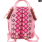 WG2204-9110 Wrangler Aztec Printed Callie Backpack - Pink