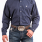 MTW1104667 Cinch Men's Arena shirt Navy