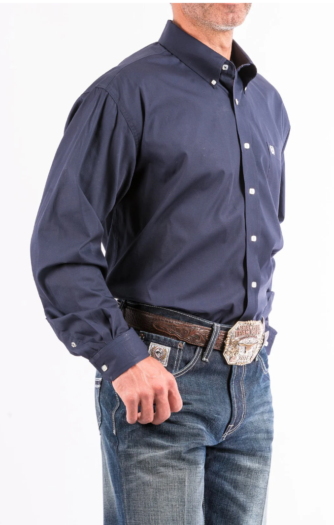 MTW1104667 Cinch Men's Arena shirt Navy