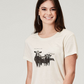 03-039-0513-2072 Roper Women's SS Tee "Talk Herdy To Me"