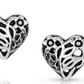 ER5695 Montana Silversmith Nature's Love Heart Earrings