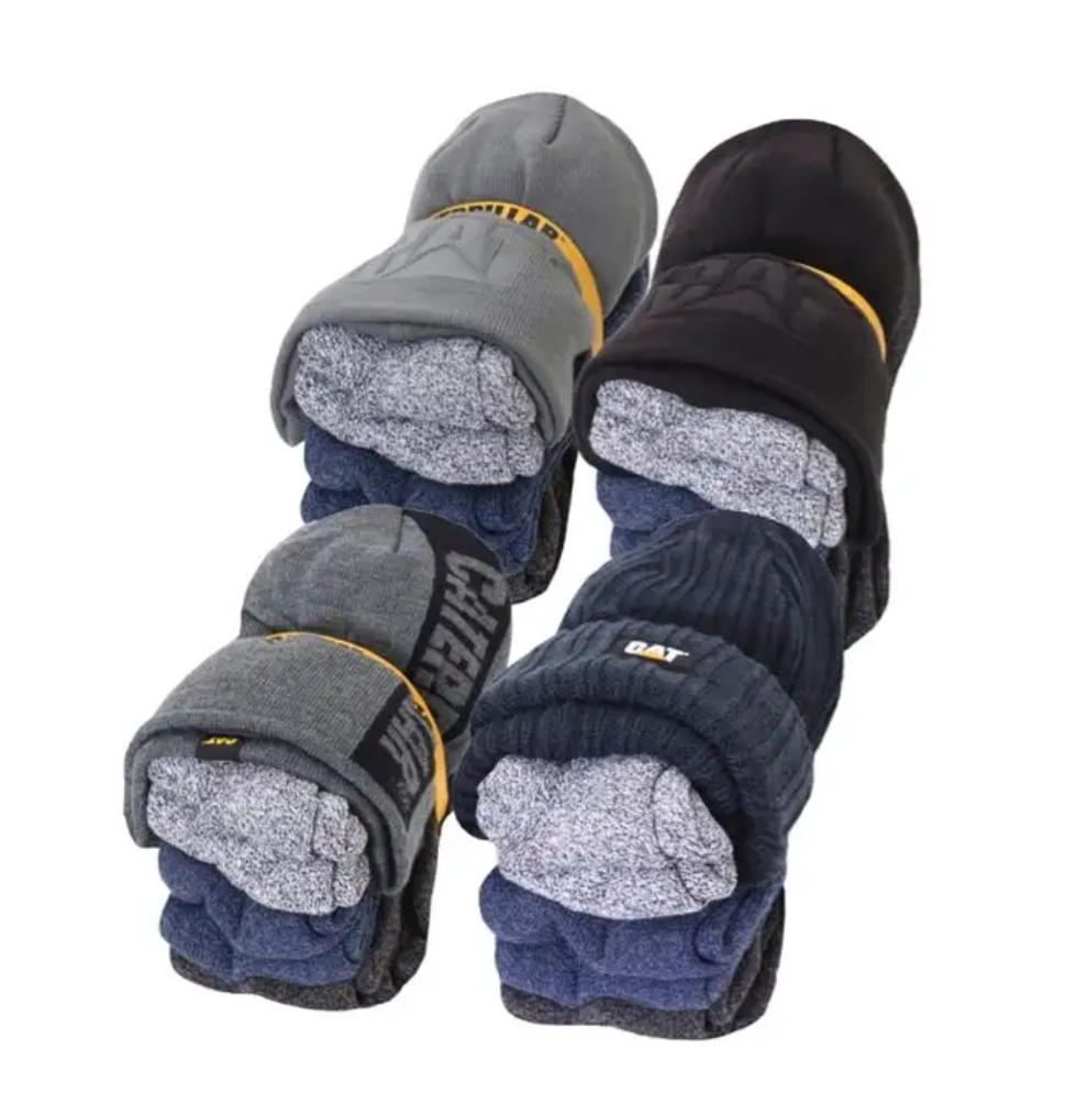 1490049EU Cat Beanie/Sock Bundle