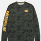 1510034.11790 Cat Trademark Banner L/S Tee Night Camo