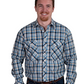 MWLS2432 Just Country Men's Austin Khaki Plaid