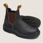 172 Blundstone unisex Elastic Sided series Safety boots Stout Brown