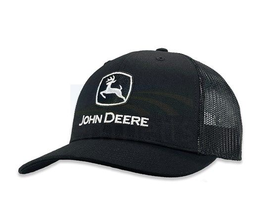 LP86109 John Deere Men's Trademark Logo Trucker Cap