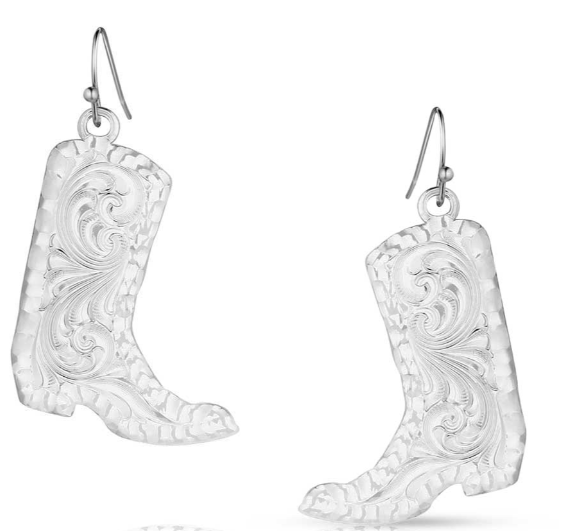 ER5668 Montana Earrings Chiseled Boots Earrings