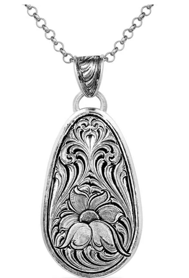 NC5670 Montana Wildflower Impressions Necklace