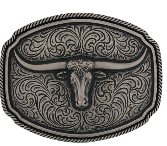 A993S Montana Longhorn Soul Attitude Buckle