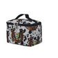 MSQ983-BLK Western Frontier Canvas Large Cosmetic Case