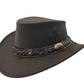 1035BROWN Jacaru Bush Tucker Hat