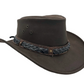 1035BROWN Jacaru Bush Tucker Hat