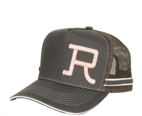 RC2406 Roper Truck Cap Branded Forest/Stone