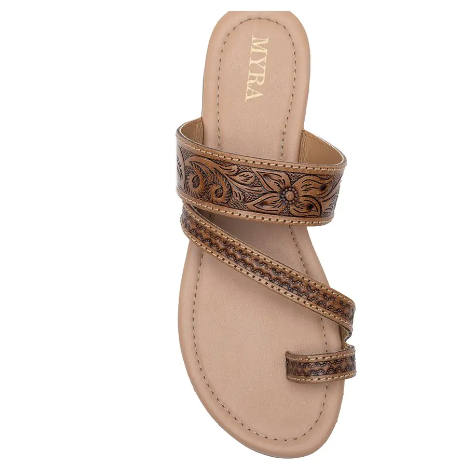 S-10230 Point Ridge Women's Hand-tooled Sandals