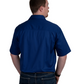 20204CBT Just Country Eddie Short Sleeve Full button Work shirt Cobalt