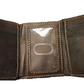 4089000-200 John Deere Brown Antique Leather Stitched Tri-Fold Wallet