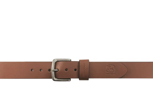 4508500-200 John Deere Brown Oil Tan Bridle Leather Belt