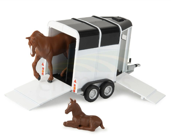 LP85921 John Deere 1:32 Horse Trailer Set