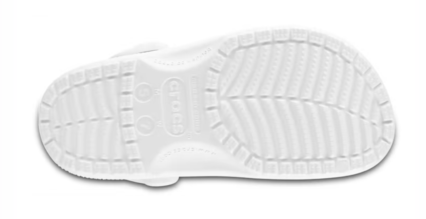 10001-100   CROCS Classic Clog White