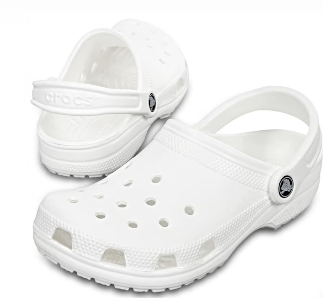 10001-100   CROCS Classic Clog White