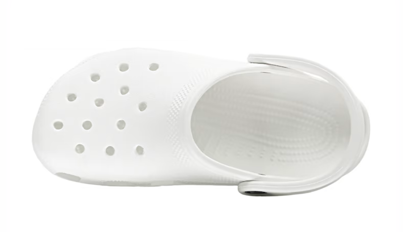 10001-100   CROCS Classic Clog White