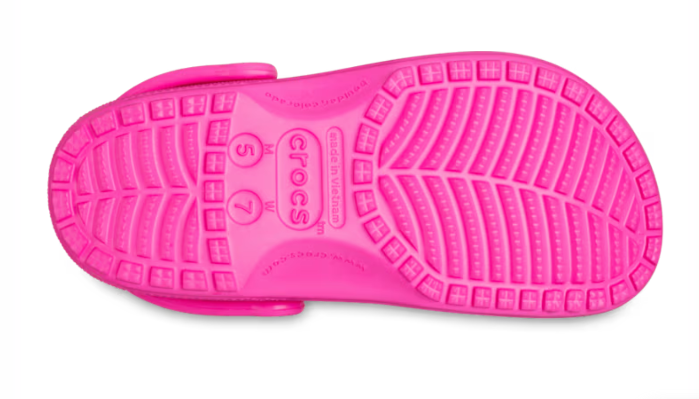 10001-6TW   CROCS Classic Clog Pink Crush