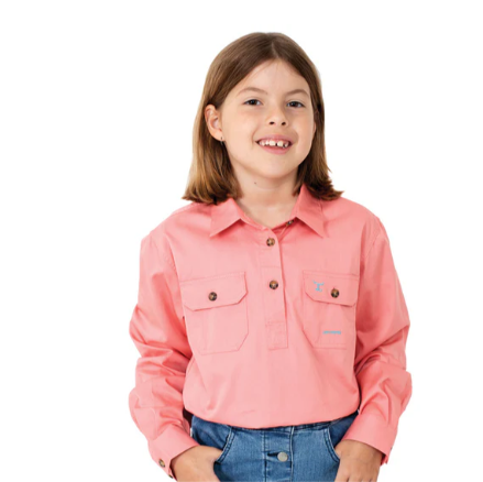 60606BSH Just Country Kenzie Work Shirt Blush