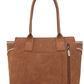 MW1282G-8317BR Montana West Buckle Collection Tote - Brown