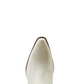 10051060 Ariat Women's Bradley Cloud White Suede/ Embossed Pearl