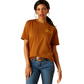 10048682 Ariat Women's Sunflower SS T-Shirt Rubber